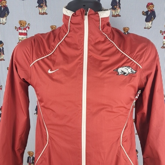 Nike Jackets & Blazers - Arkansas Razorbacks Nike Storm Fit stitched logo lightweight Women's Sm jacket